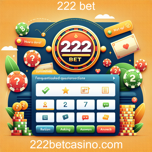 Explorando a Seção de Perguntas Frequentes da 222 Bet